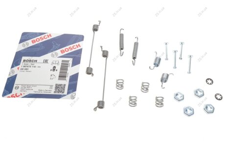 Монтажний к-кт гальмівних колодок Bosch 1 987 475 116