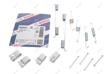 Монтажний к-кт гальмівних колодок Bosch 1 987 475 387