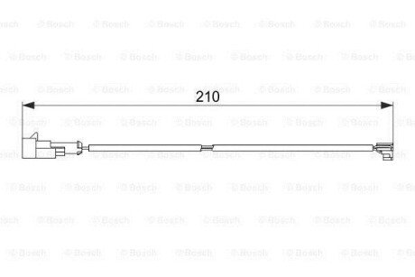 Датчик зносу гальмівних колодок Bosch 1 987 474 520