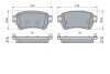 Колодки гальмівні дискові Bosch 0 986 424 437 (фото 8)