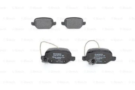 Колодки гальмівні дискові Bosch 0986494776