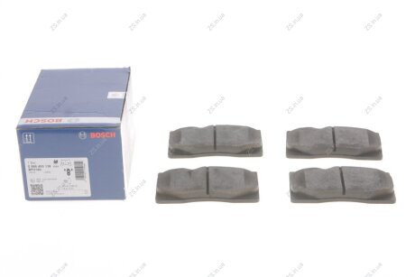 Колодки гальмівні дискові Bosch 0 986 495 138