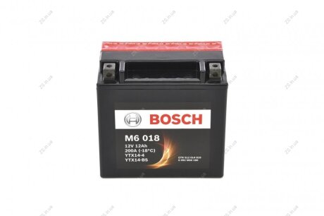 Акумуляторна батарея 12A Bosch 0 092 M60 180 (фото 1)