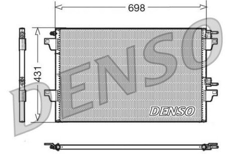 Конденсер кондиціонера Denso DCN23022