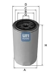 Фільтр масляний UFI 23.189.00