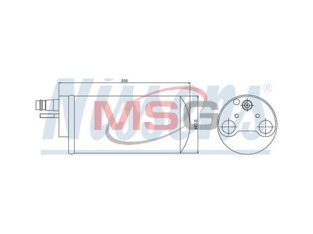 Осушувач кондиціонера Nissens 95341