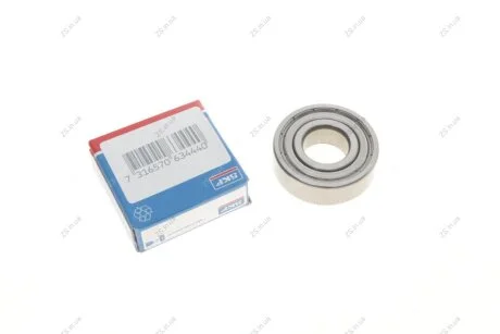 Підшипник кульковий d>30 SKF 6203-2Z/C3 (фото 1)
