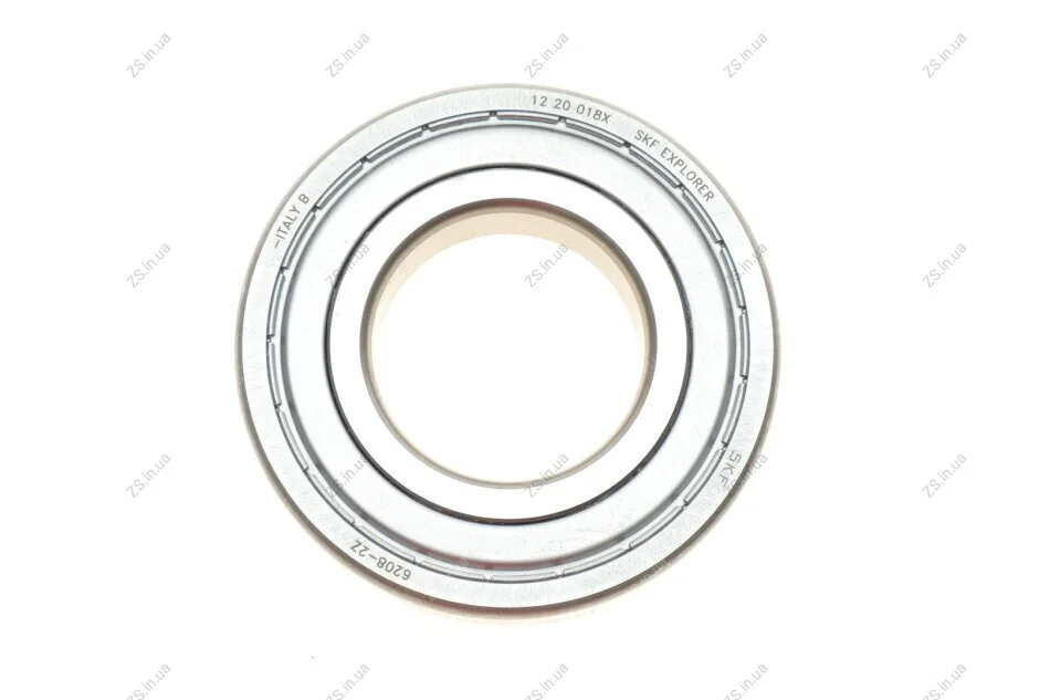 Підшипник кульковий d>30 SKF 6208-2Z (фото 1)