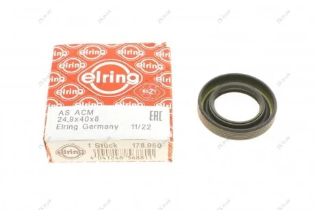 Сальник гумометалевий Elring 178.950