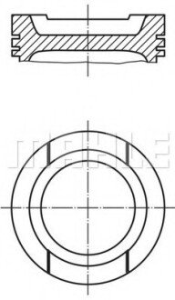 Поршень Knecht/Mahle 033 20 02