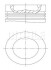 Поршень Knecht/Mahle 028 PI 00100 002 (фото 1)