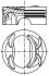 Поршень Knecht/Mahle 028 PI 00117 000 (фото 1)
