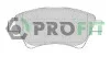 Колодки гальмівні дискові PROFIT 5000-1544 (фото 1)