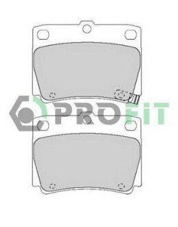 Колодки гальмівні дискові PROFIT 5000-1570