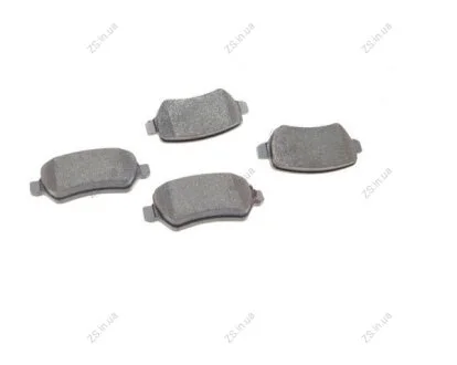 Комплект гальмівних колодок з 4 шт. дисків FERODO FDB1521
