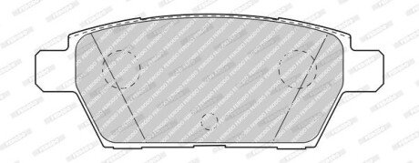 Колодки гальмівні дискові FERODO FDB4997