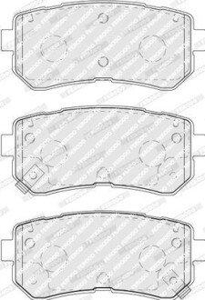 Колодки гальмівні дискові FERODO FDB5066