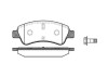 Колодка гальм. диск. CITROEN C3, C4, DS3 PEUGEOT 206, 207 передн. REMSA 0840.10 (фото 1)