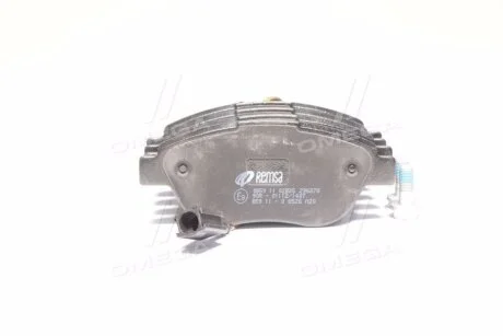 Колодка гальм. диск. FIAT DOBLO (152) (263) (02/10-) передн. REMSA 0859.11