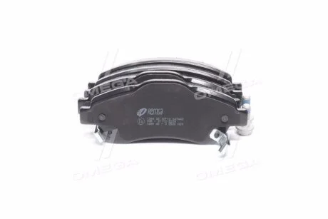 Колодка гальм. диск. HONDA CR-V III передн. REMSA 1289.02