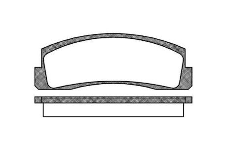 Колодки гальмівні дискові REMSA 0103.00