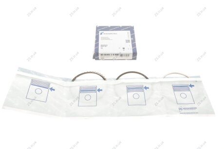 Кільця поршневі OPEL 86,00 2,2i 16V Z22SE/Z 20 LET/Y 22 XE 1,2x1,5x2,5 (KS) KOLBENSCHMIDT 800049110000