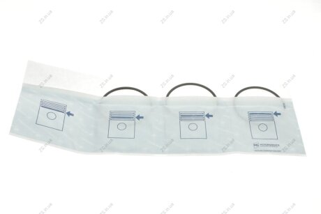 Кільця поршневі RENAULT 80.0 (2.5/2/3) 1.9DCI F9Q (KS) KOLBENSCHMIDT 800036110000