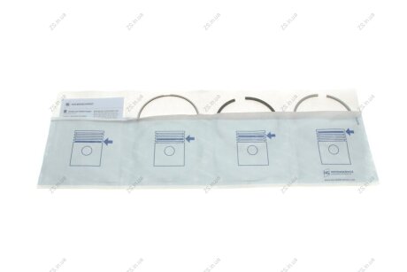 Кільця поршневі FIAT 82,00 1,9JTD 2x2x2 (KS) KOLBENSCHMIDT 800050210000