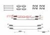 Монтажний к-кт гальмівних колодок Metzger 105-0820 (фото 1)