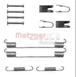 Монтажний к-кт гальмівних колодок Metzger 105-0883