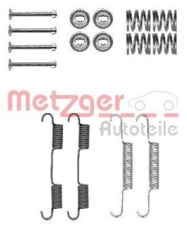 Монтажний к-кт гальмівних колодок Metzger 105-0896