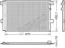 Конденсер кондиціонера Denso DCN32065 (фото 1)