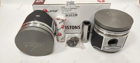 К-т поршнiв з пальцями AMP_PX-WOL-4A-5650-025-B Волга 92.25 (+0,25мм/4шт) анодир AMP PX-WOL-4A-5650-025-B