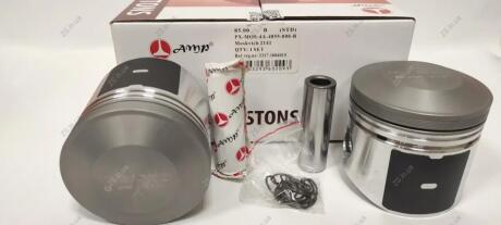 К-т поршнiв з пальцями AMP_PX-MOS-4A-4855-000-B Moskvich d.85.00 STD(4шт) анодир AMP PX-MOS-4A-4855-000-B