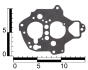 Прокладка карбюратора ВАЗ 2108-099, ЗАЗ 1102-03 (Солекс) верхней крышки (кожкартон, Германия) ASR GA350058 (фото 2)