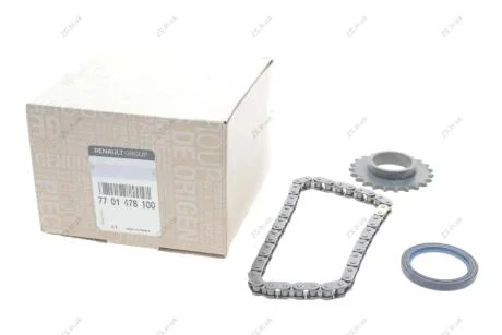 Ланцюг приводу масляного насоса Duster RENAULT 7701478100