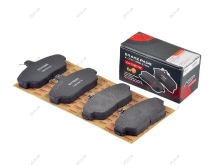 Колодка тормозная передняя ГАЗель 3302, ГАЗ 3110, 2217 Соболь (к-т 4 шт.) ASR BP330114