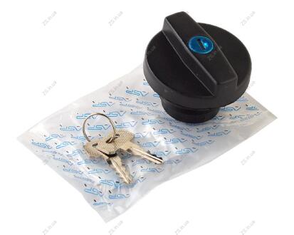 Крышка топливного бака ВАЗ 2108-099, 2113-15, 21213, с ключом, черная ASR 2108-1103010-ASR black