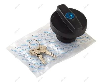 Крышка топливного бака ВАЗ 2108-099, 2113-15, 21213, с ключом, черная ASR 2108-1103010-ASR black