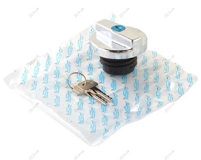 Крышка топливного бака ВАЗ 2108-099, 2113-15, 21213, с ключом, Хром ASR 2108-1103010-ASR chrome