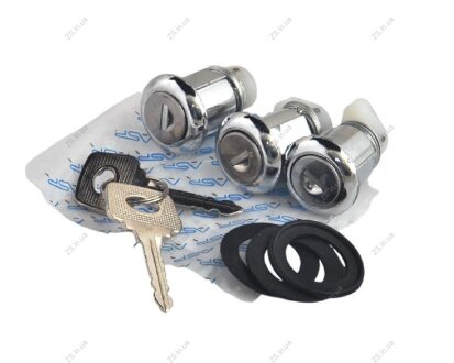 Замок багажника ВАЗ 2170 с ключами и личинками дверей ASR 2170-6100045-ASR packet