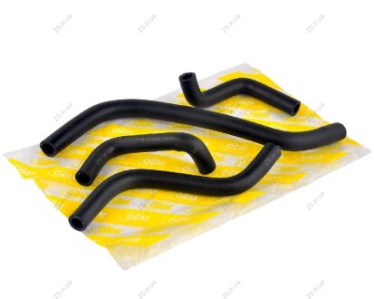 Патрубок отопителя ВАЗ 2108-09 карб. (к-т 4 шт.), армированный OEM 2108КHKit-OEM