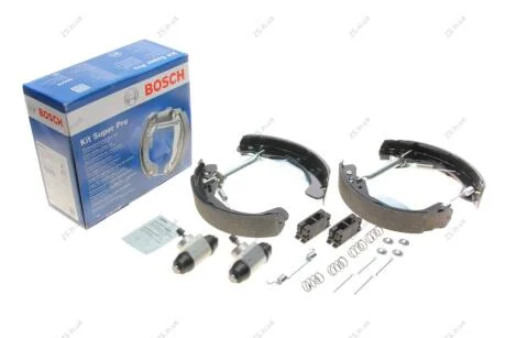 Компл. барабанних колодок з гальмівними циліндрами Bosch 0 204 114 642