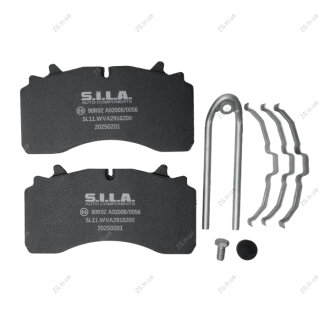 Колодки гальмівні WVA 29162 SAF S.I.L.A. SL11.WVA2916200