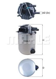 Фільтр паливний Knecht/Mahle KL909