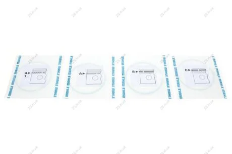 Кільця поршневі Knecht/Mahle 081 RS 00111 0N0