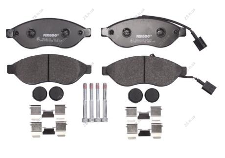 Колодки гальмівні дискові FERODO FVR1923