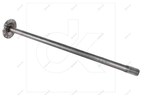 Піввісь моста задн. та середн. КАМАЗ ЄВРО ліва довга Z=20 <> ДК 53205-2403071