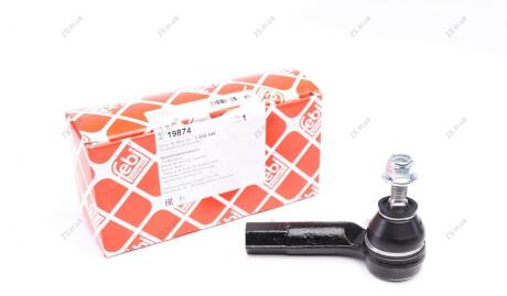 Накінечник рульової тяги FORD FIESTA V, FUSION, MAZDA 2 01-12 перед. міст праворуч (FEBI) FEBI BILSTEIN 19874