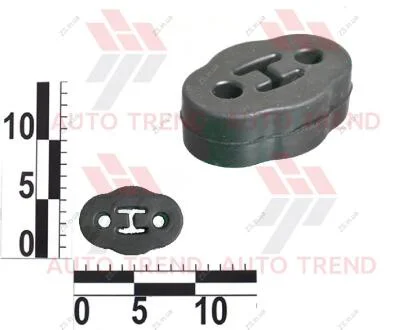 Подушка глушителя Daewoo Lanos средняя фигурная ASR 96351529